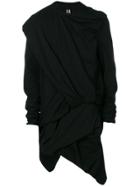 A New Cross Long Sweatshirt - Black
