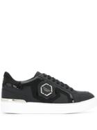 Philipp Plein Lo-top Statement Sneakers - Black