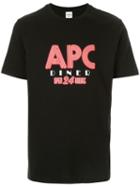 A.p.c. Graphic Print T-shirt - Black