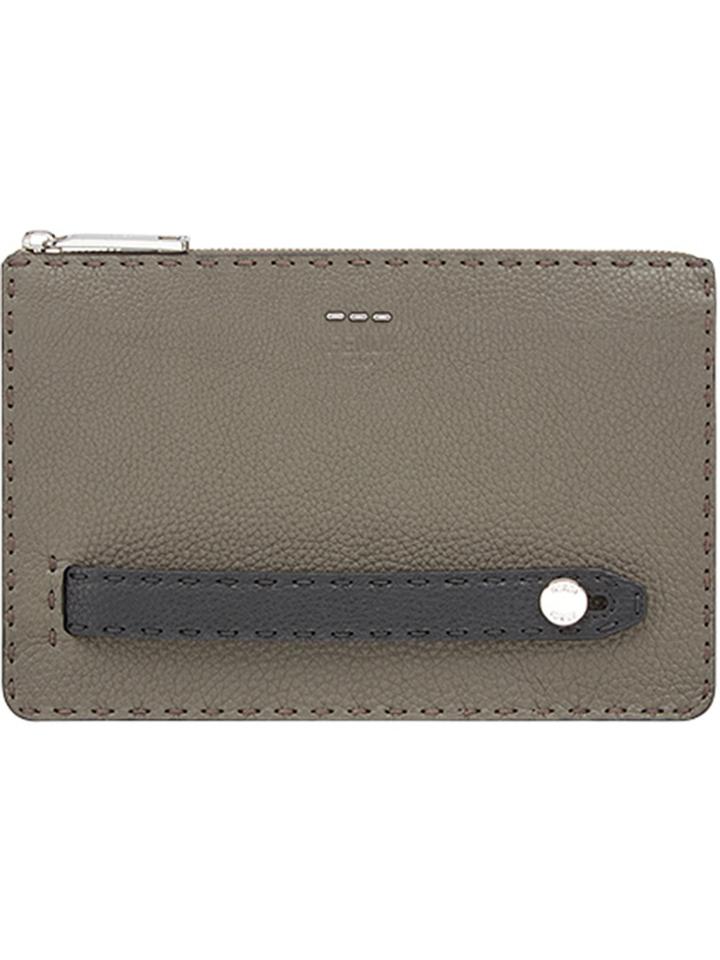Fendi Selleria Pouch - Grey