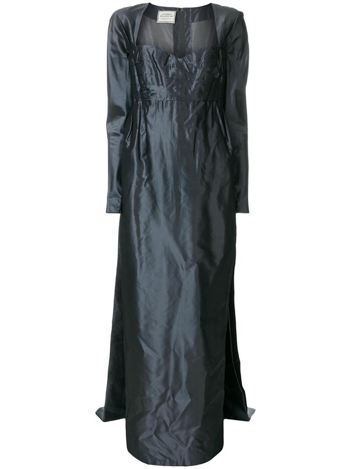 Christian Dior Vintage Haute Couture Gown - Grey