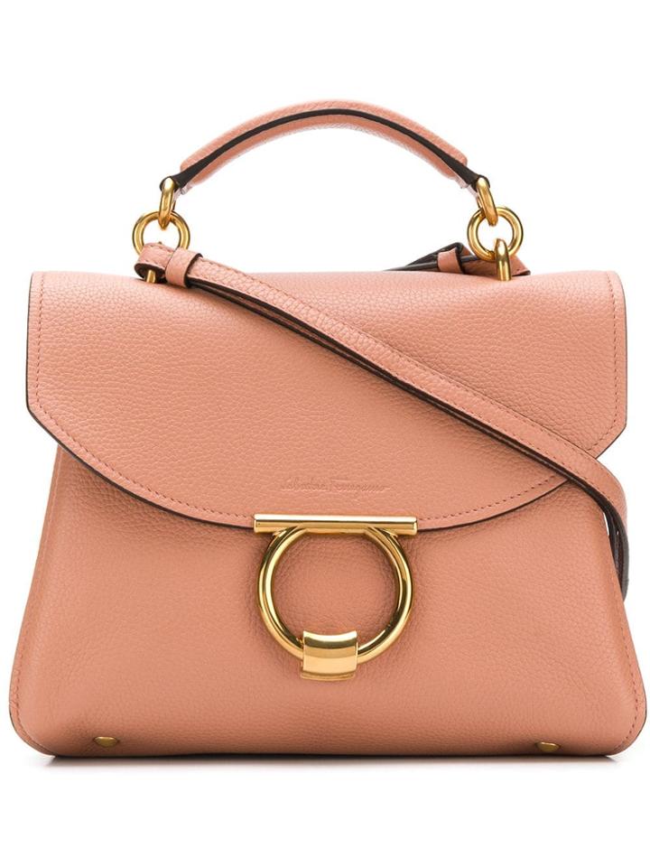 Salvatore Ferragamo Satchell Bag - Pink