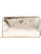 Roberto Cavalli Snakeskin Effect Wallet