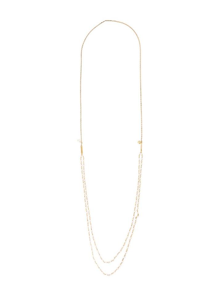 Marc Jacobs Faux Pearl Strand Necklace
