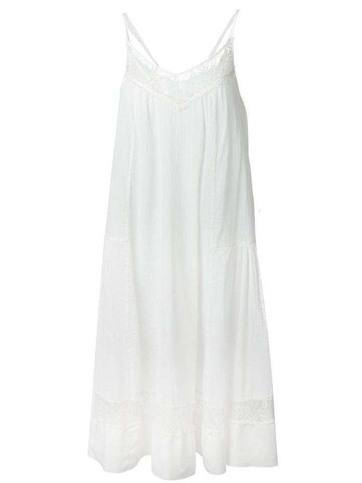 P.a.r.o.s.h. 'carato' Lace Detail Spaghetti Strap Shift Dress