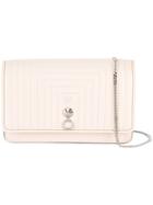Fendi - Quilted Crossbody Bag - Women - Leather/brass - One Size, Nude/neutrals, Leather/brass