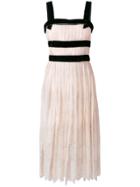 Philosophy Di Lorenzo Serafini Contrasting Straps Dress - Pink &