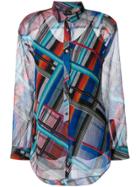 Ps By Paul Smith Printed Button Shirt - Multicolour