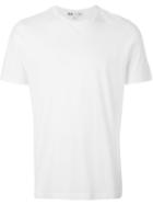 Y-3 Logo Print T-shirt, Men's, Size: S, White, Cotton