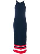 Rossignol Striped Hem Knit Dress - Blue