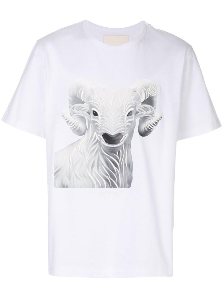 Juun.j Printed T-shirt - White