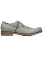 A Diciannoveventitre Round Toe Derby Shoes - Grey