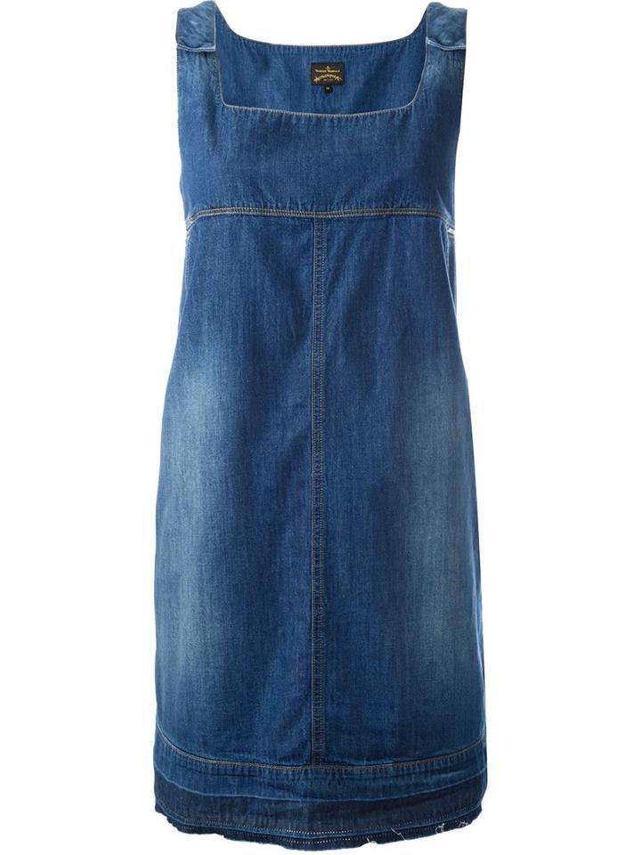 Vivienne Westwood Anglomania 'ross' Denim Dress