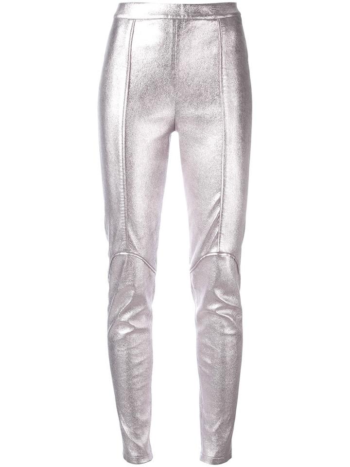 A.f.vandevorst 'podium' Trousers, Women's, Size: 38, Pink/purple, Goat Skin