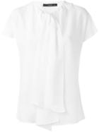 Etro Flounce Detail Blouse, Women's, Size: 42, White, Silk