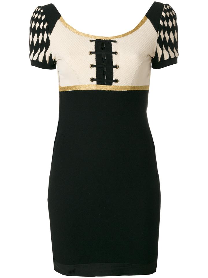 Versace Vintage Haute Couture Cocktail Dress - Black