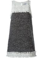 Chanel Vintage Bouclé Short Dress, Women's, Size: 40, Black