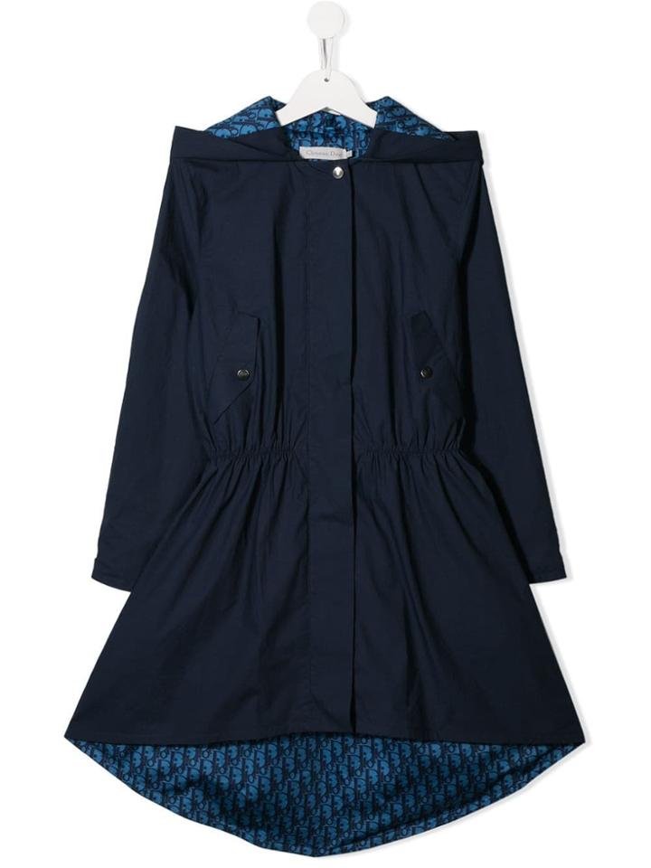 Baby Dior Teen Parka Jacket - Blue