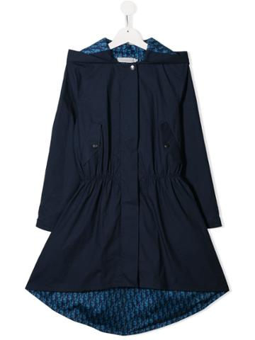 Baby Dior Teen Parka Jacket - Blue