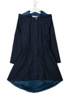 Baby Dior Teen Parka Jacket - Blue