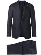 Lardini Two Piece Slim-fit Suit - Blue