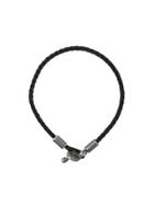 Bottega Veneta Slim Rope Bracelet - Black