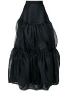 Maison Rabih Kayrouz Full Maxi Skirt - Blue