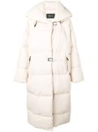 Barbara Bui Puffer Coat - Neutrals