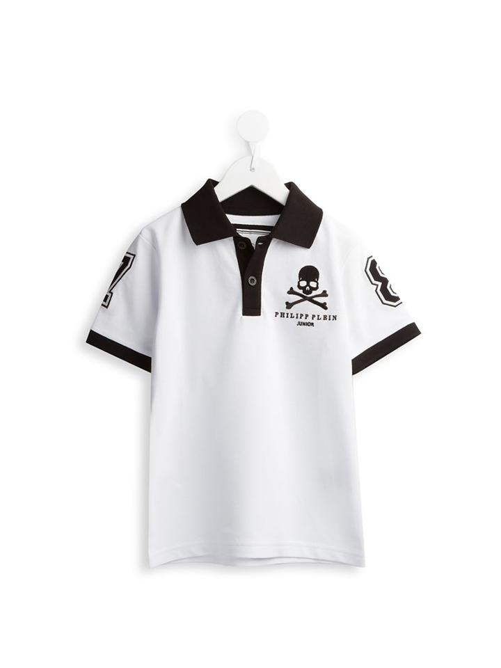 Philipp Plein Kids 'rusher' Polo Shirt