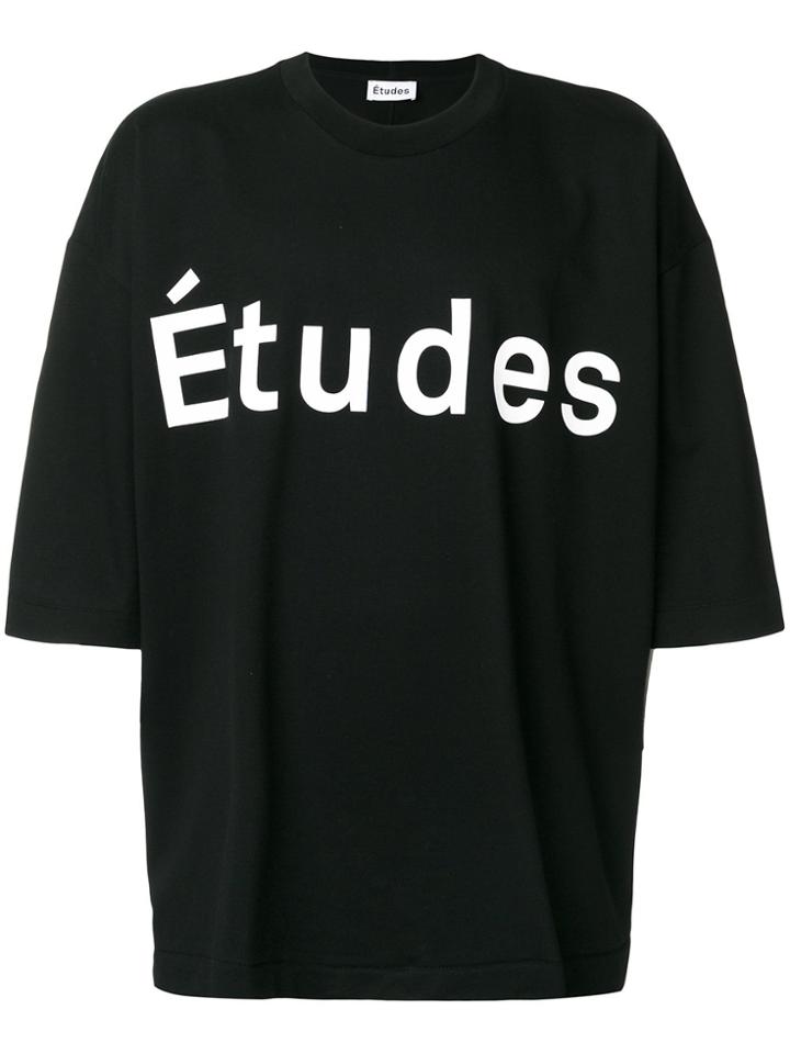 Études Desert Études Oversized T-shirt - Black