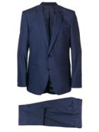 Boss Hugo Boss Pinstripe Suit - Blue