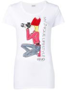 Liu Jo Patterned T-shirt - White