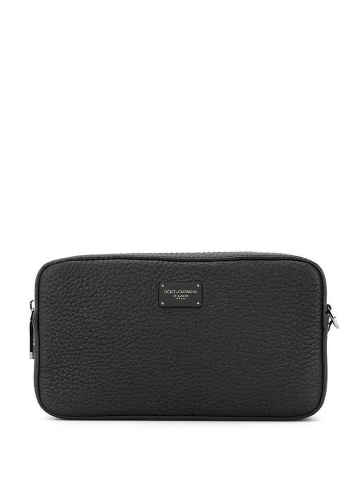 Dolce & Gabbana Small Zipped Clutch - Black