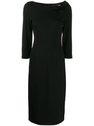 Goat Henriette Bow Embellished Dress - Black