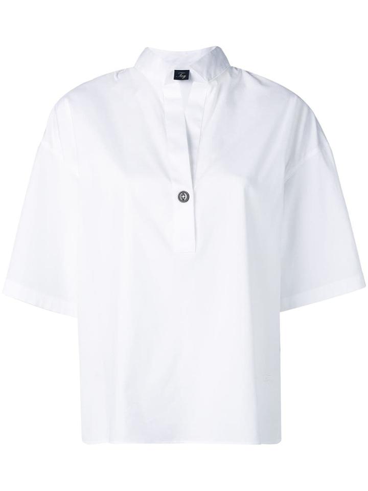 Fay Loose-fit Shirt - White