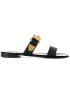 Giuseppe Zanotti Design Studded Sandals - Black