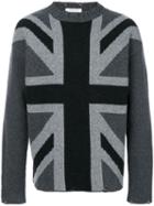 Pierre Balmain - Great Britain Flag Sweater - Men - Polyamide/wool - 50, Grey, Polyamide/wool