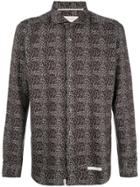 Tintoria Mattei Floral Print Shirt - Brown