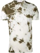 Rodarte - Love Hate Tie Dye T-shirt - Unisex - Cotton/polyester/rayon - M, Green, Cotton/polyester/rayon