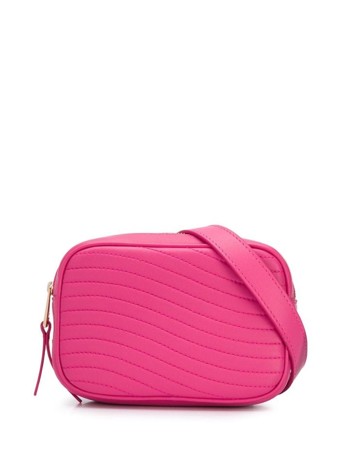 Furla Swing Quilted Belt Bag - Pink