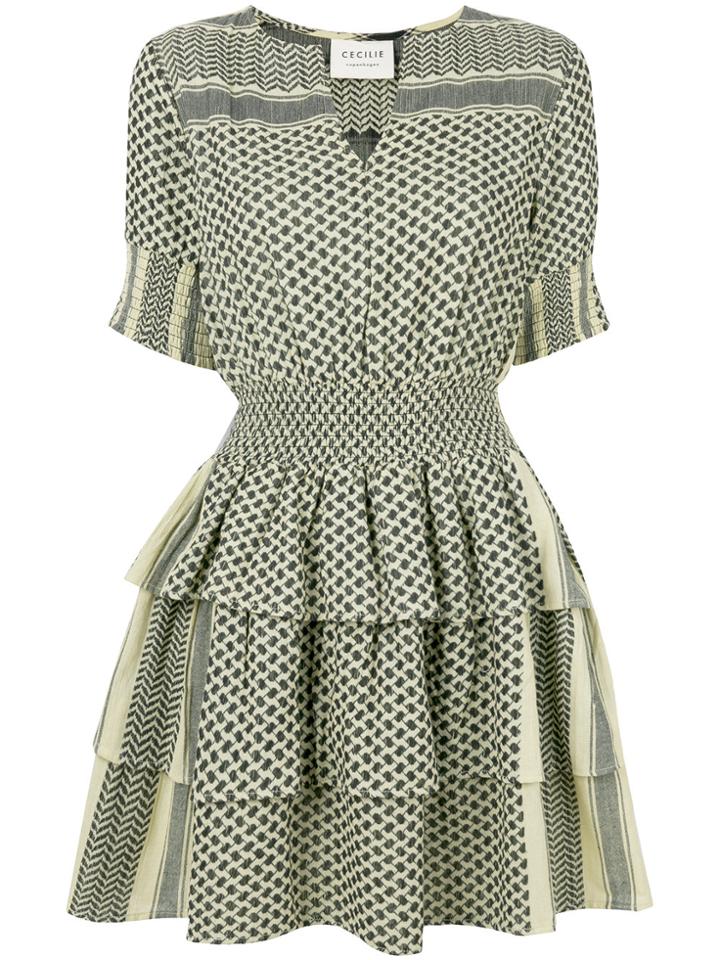 Cecilie Copenhagen Livio Printed Dress - Black
