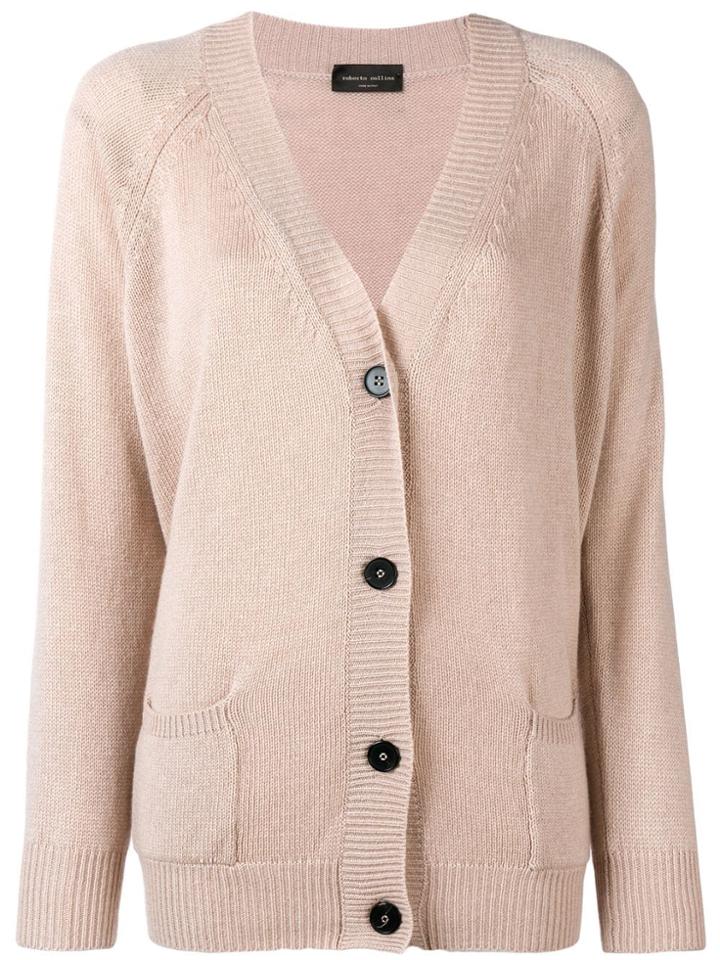 Roberto Collina Buttoned Cardigan - Neutrals