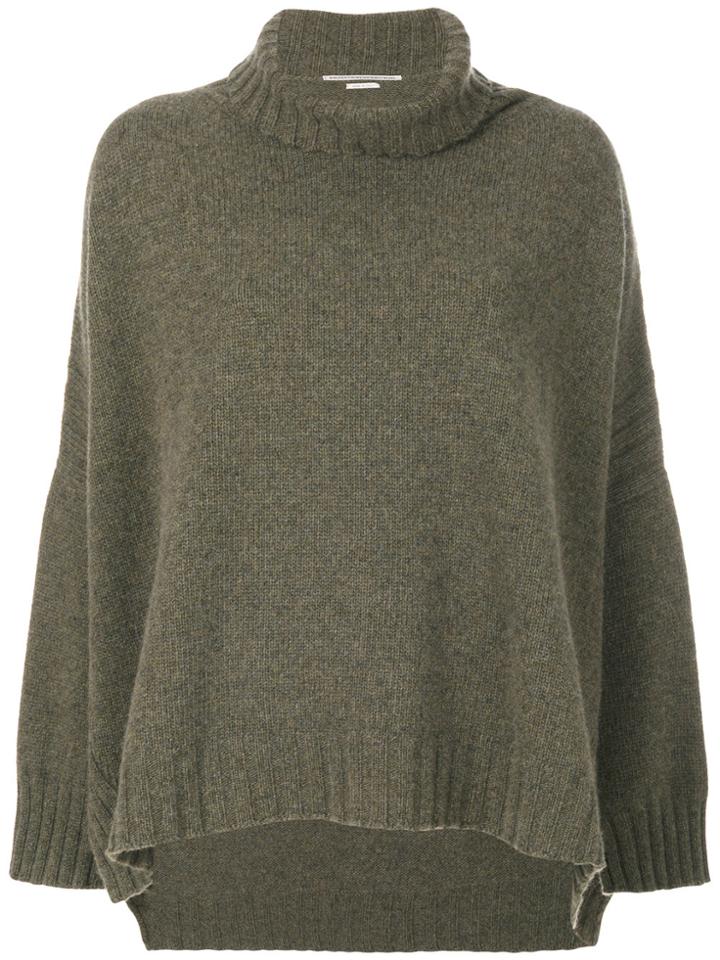 Ermanno Scervino Cape Jumper - Green