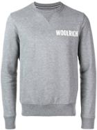 Woolrich Logo Sweatshirt - Grey