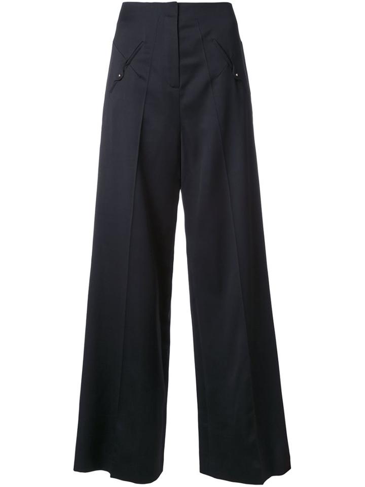 Esteban Cortazar Low Waist Straight Trousers