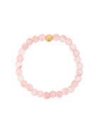 Nialaya Jewelry Faceted Stone Bracelet - Pink
