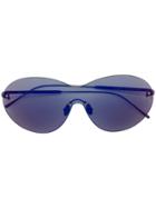 Sunday Somewhere Iris Shield Sunglasses - Black