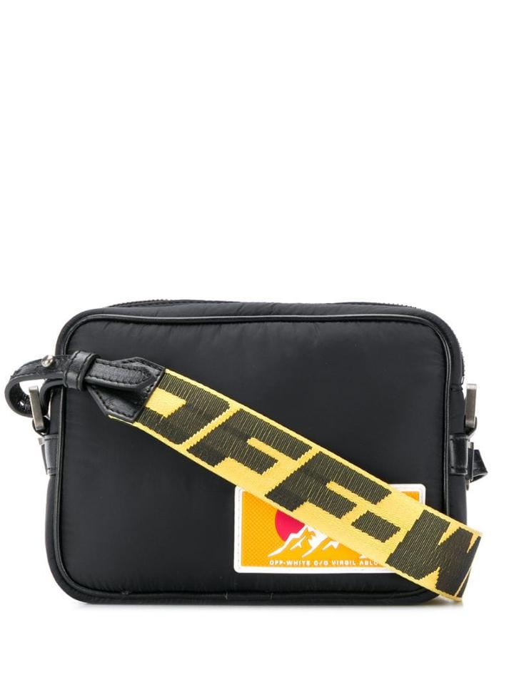 Off-white Padded Logo Shoulder Bag - Black