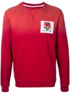 Kent & Curwen - Rose Sweatshirt - Men - Cotton - Xl, Red, Cotton