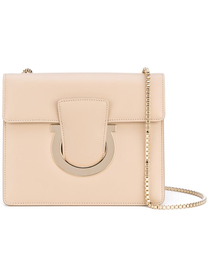 Salvatore Ferragamo Shoulder Bag - Nude & Neutrals